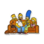 The Simpsons Family Couch Portrait Patch