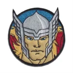 Thor God of Thunder Face Round Patch
