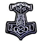 Thor Verani Viking Hammer Embroidered Patch