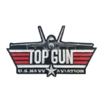 Top Gun U.S. Navy Aviation Embroidered Patch