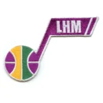 Utah Jazz Larry H. Miller Memorial Embroidered Patch