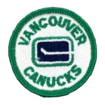 Vancouver Canucks Retro Green/White Round Patch