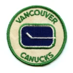 Vancouver Canucks Vintage 1970s Green/White Patch