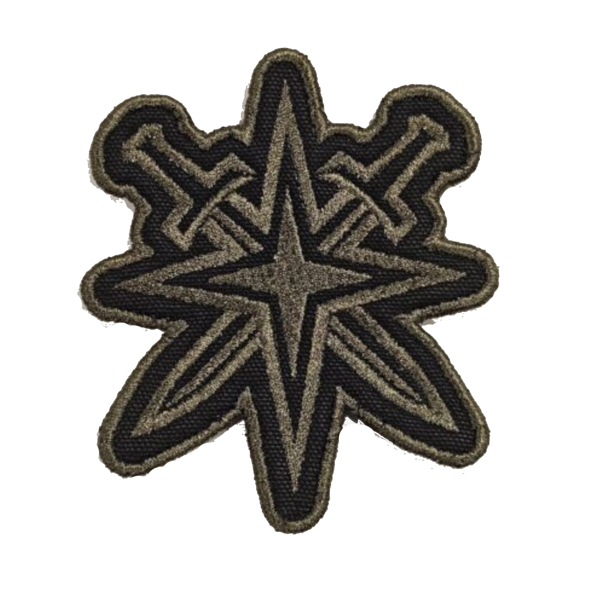 Vegas Golden Knights Crossed Swords Black/Grey Patch