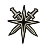 Vegas Golden Knights Stealth Crossed Swords Patch