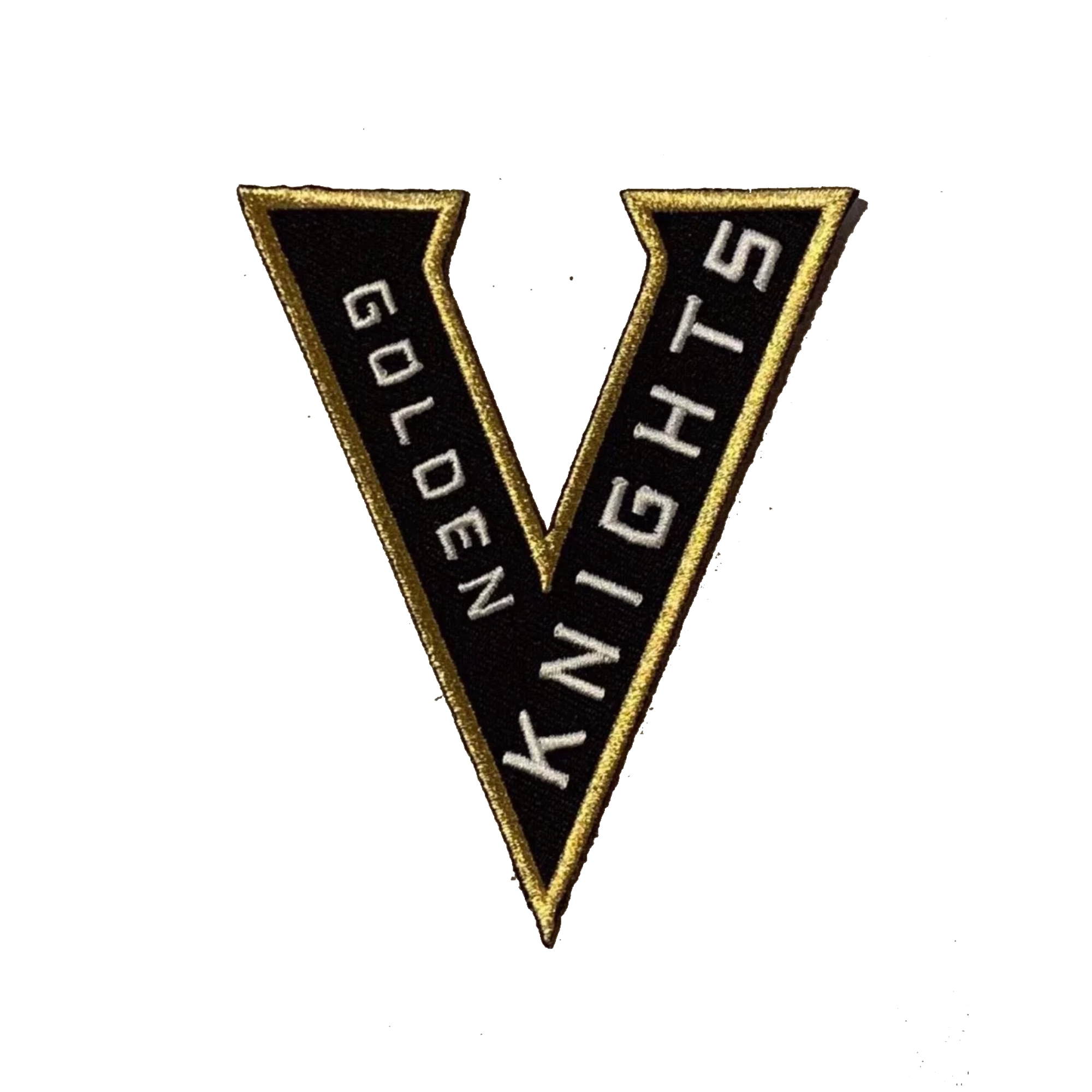 Vegas Golden Knights V logo patch