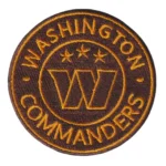 Washington Commanders Round Crest Logo Patch