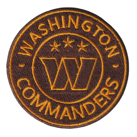 Washington Commanders Crest Logo Patch