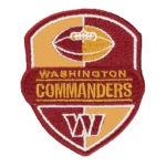 Washington Commanders Shield Logo Patch