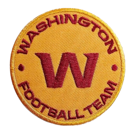 Washington Football Team Round “W” Patch