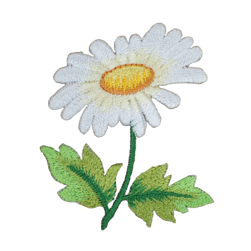 White Daisy Stem Patch