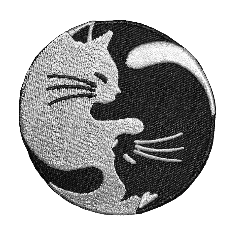 Yin Yang Cats Patch