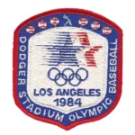 Los Angeles Dodger Stadium 1984 Olympics Baseball Patch