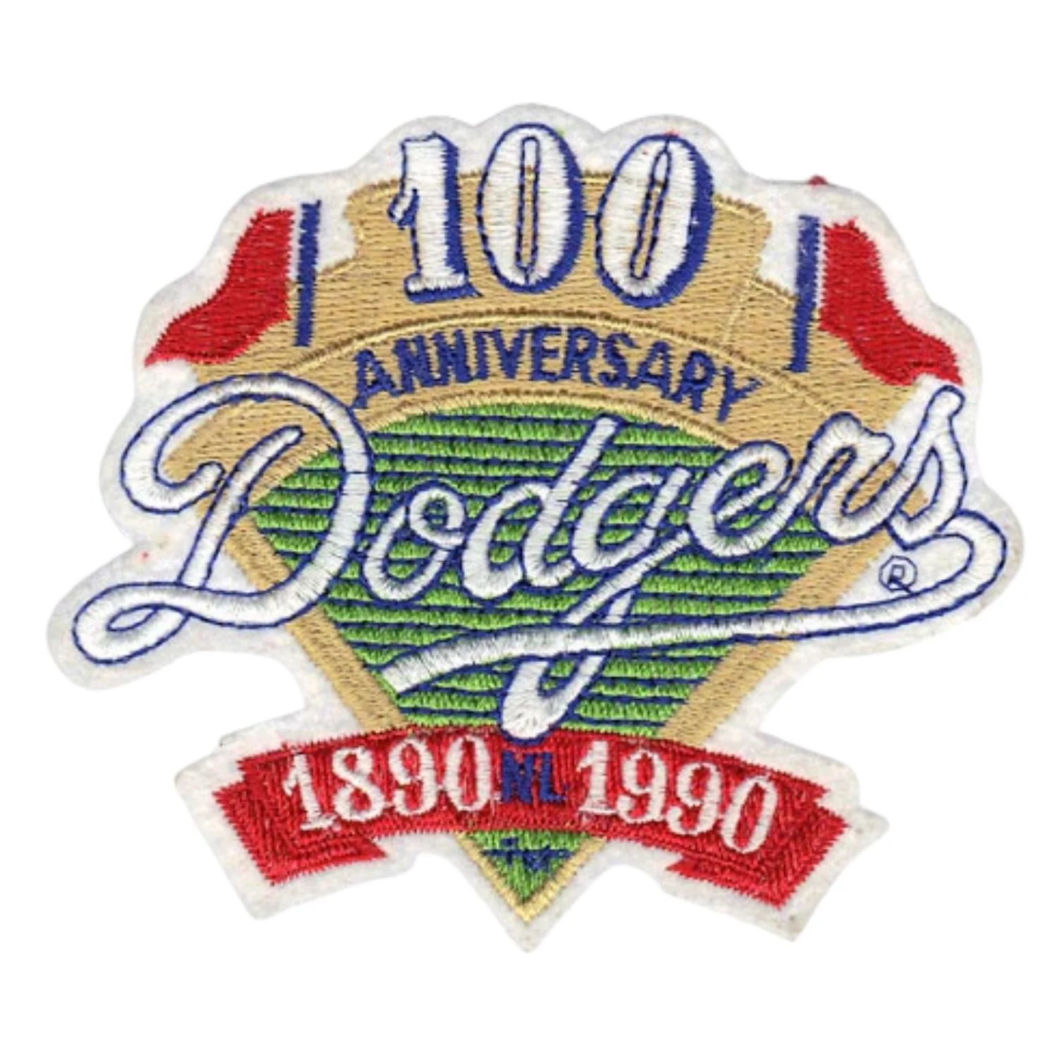 Dodgers 100th Anniversary Patch