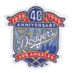 Los Angeles Dodgers 40th Anniversary Patch