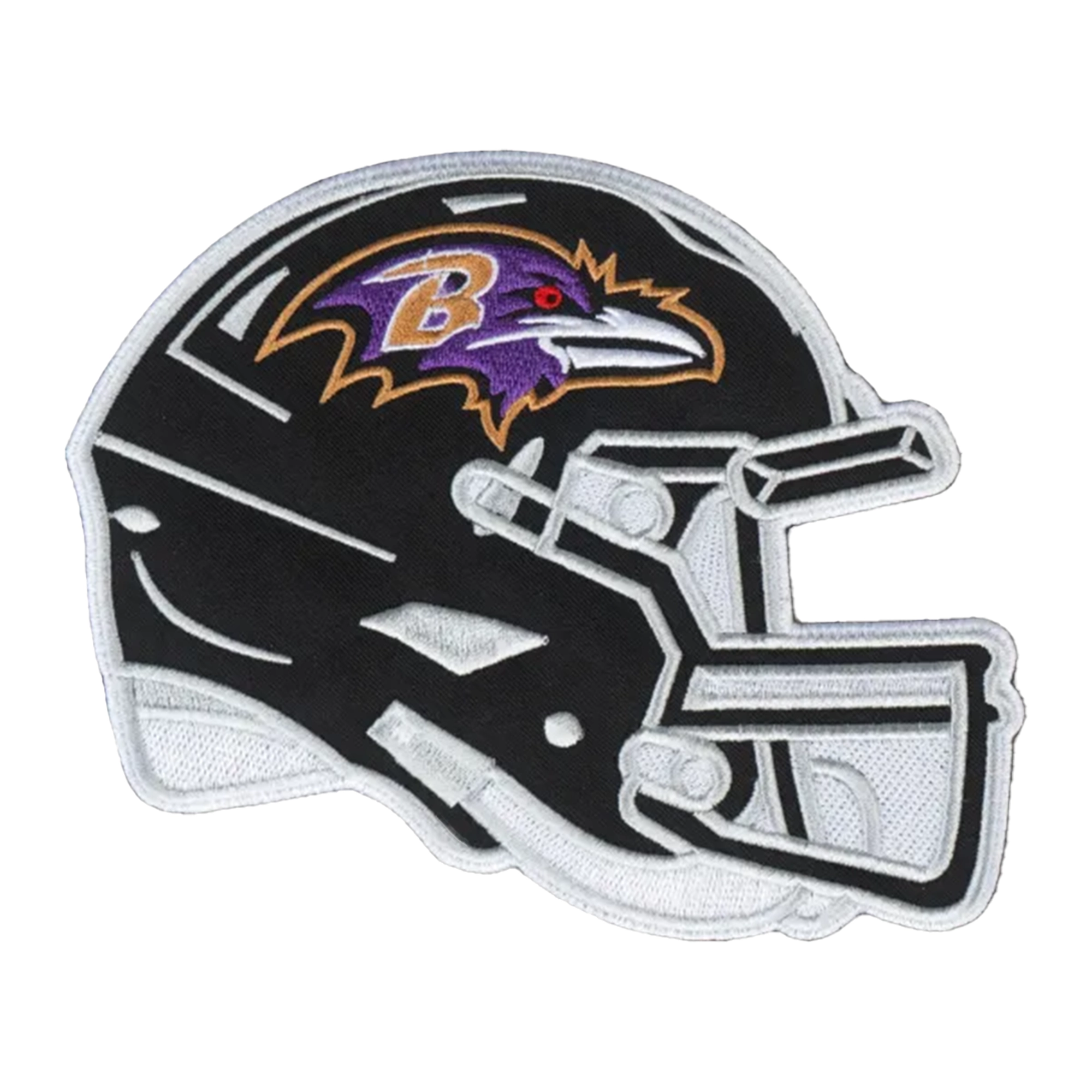 Baltimore Ravens B Logo Helmet Patch