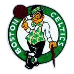 Boston Celtics Logo Round Chennile Patch