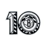 Brooklyn Nets 10th Anniversary Logo Patch