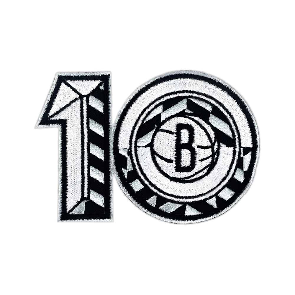 Brooklyn Nets 10th Anniversary Patch