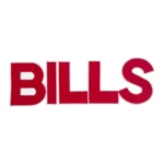 Buffalo Bills Bold "BILLS" Wordmark Patch
