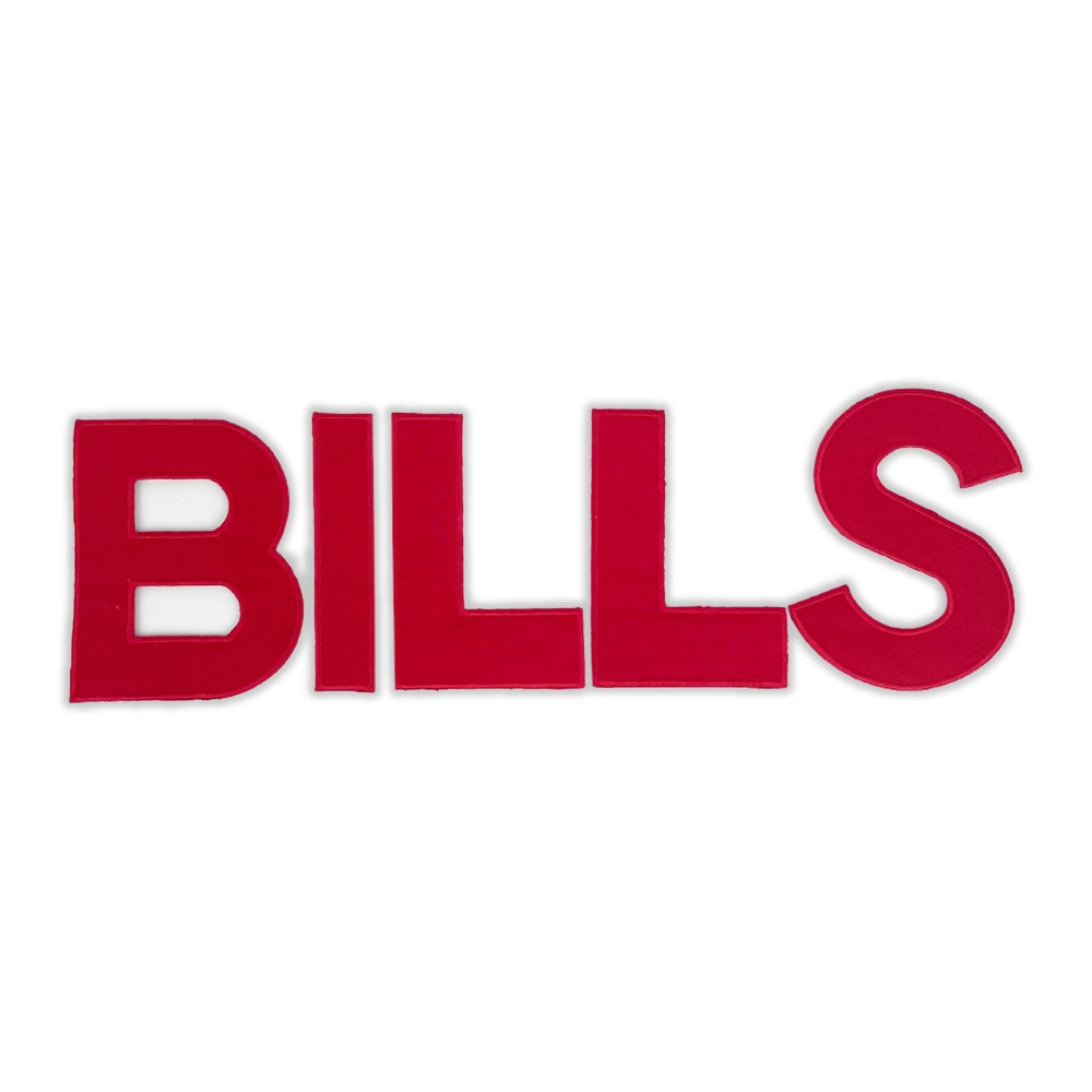 Buffalo Bills Wordmark Patch