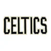 Boston CELTICS Black/Gold Wordmark Patch