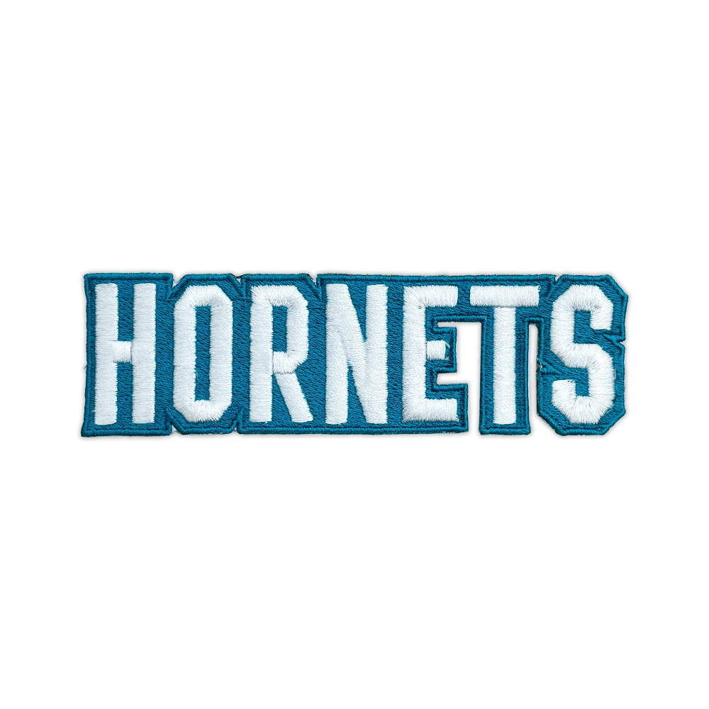 Charlotte Hornets "HORNETS" Wordmark Patch