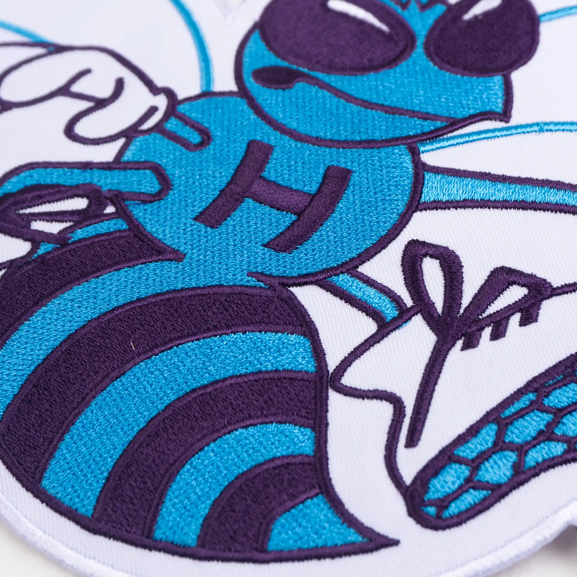Charlotte Hornets Hugo the Hornet Basketball Patch