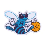 Charlotte Hornets Retro Hugo the Hornet Basketball Patch