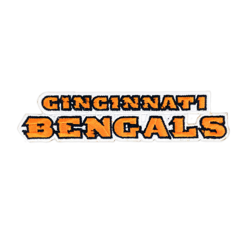 Cincinnati Bengals "CINCINNATI BENGALS" Wordmark Patc