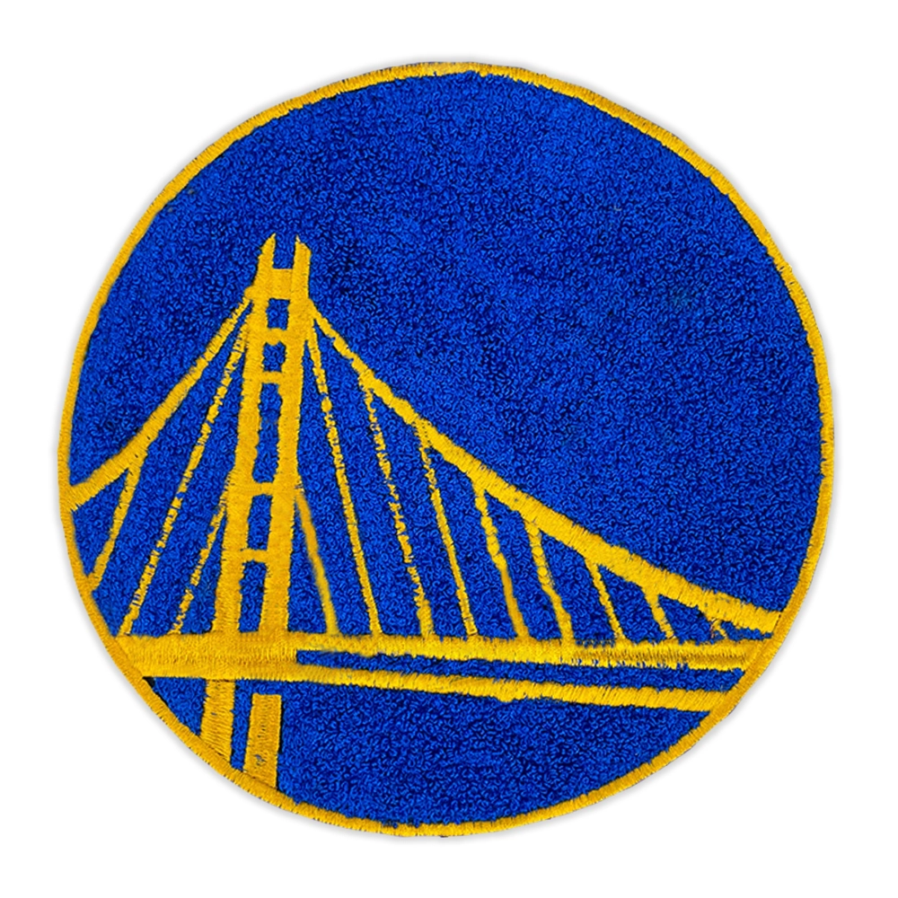 Golden State Warriors Bridge Yellow/Blue Logo Patch