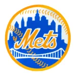 New York Mets Skyline Bridge Baseball Patch