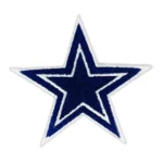 Dallas Cowboys 3D Star Logo Embroidered Patch