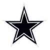 Dallas Cowboys Black Star Logo Patch