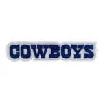 Dallas Cowboys Blue Cowboys Wordmark Patch
