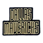 Dallas Mavericks Vintage Gold/Black Patch