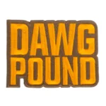 The Cleveland Browns "DAWG POUND" Patch