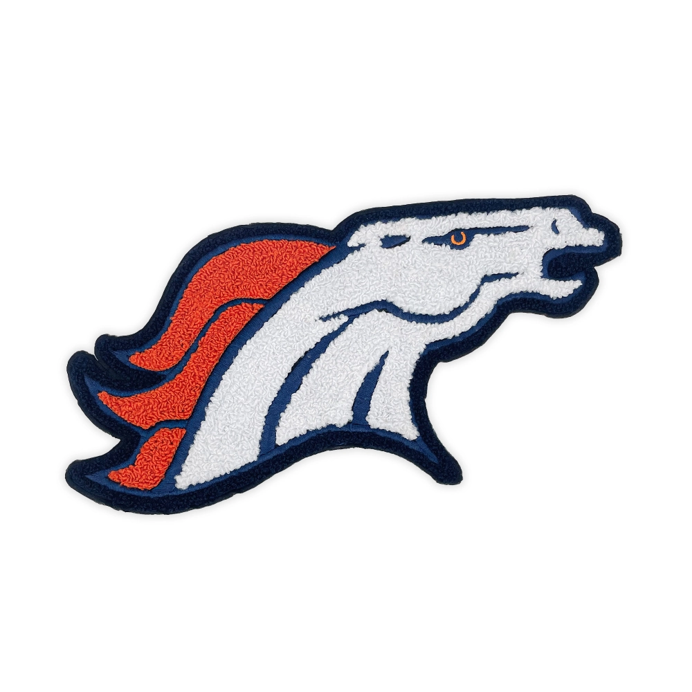 Denver Broncos 3D Horse Face Patch