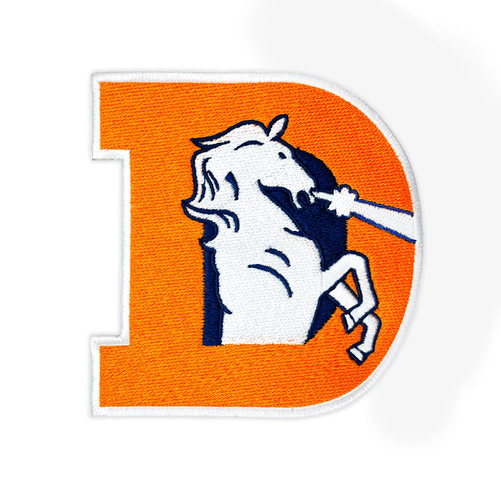 Denver Broncos "D" Logo Patch