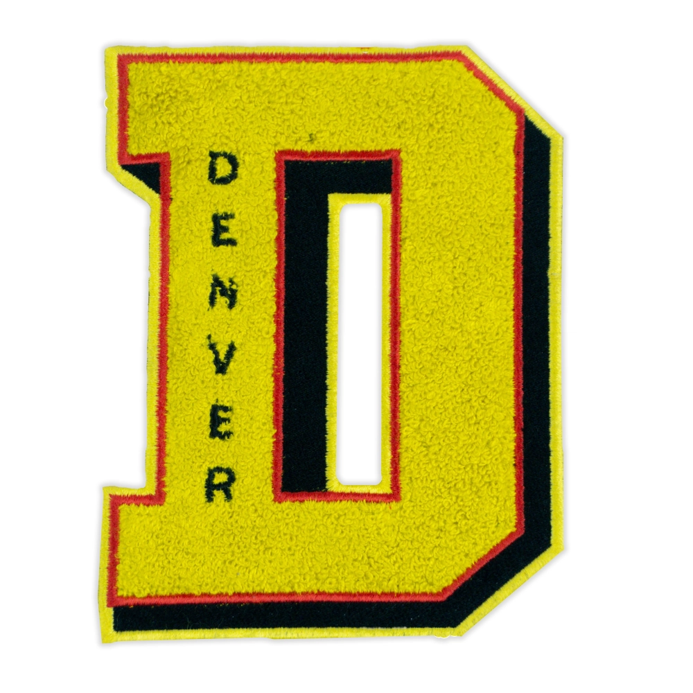 Denver Nuggets 3D Letter D Patch