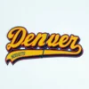 Denver Nuggets Retro Script Jacket Patch