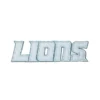 Detroit Lions White Lions Wordmark Patch
