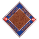 Detroit Tigers 1945 World Series Embroidered Patch