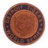 Detroit Tigers World Series Brown Logo Patch