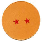 Dragon Ball Z Two Star Dragonball Embroidered Patch