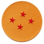Dragon Ball Z Four Star Dragonball Embroidered Patch