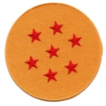 Dragon Ball Z Seven Star Dragonball Embroidered Patch