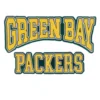 Green Bay Gold/Green Lettering Patch