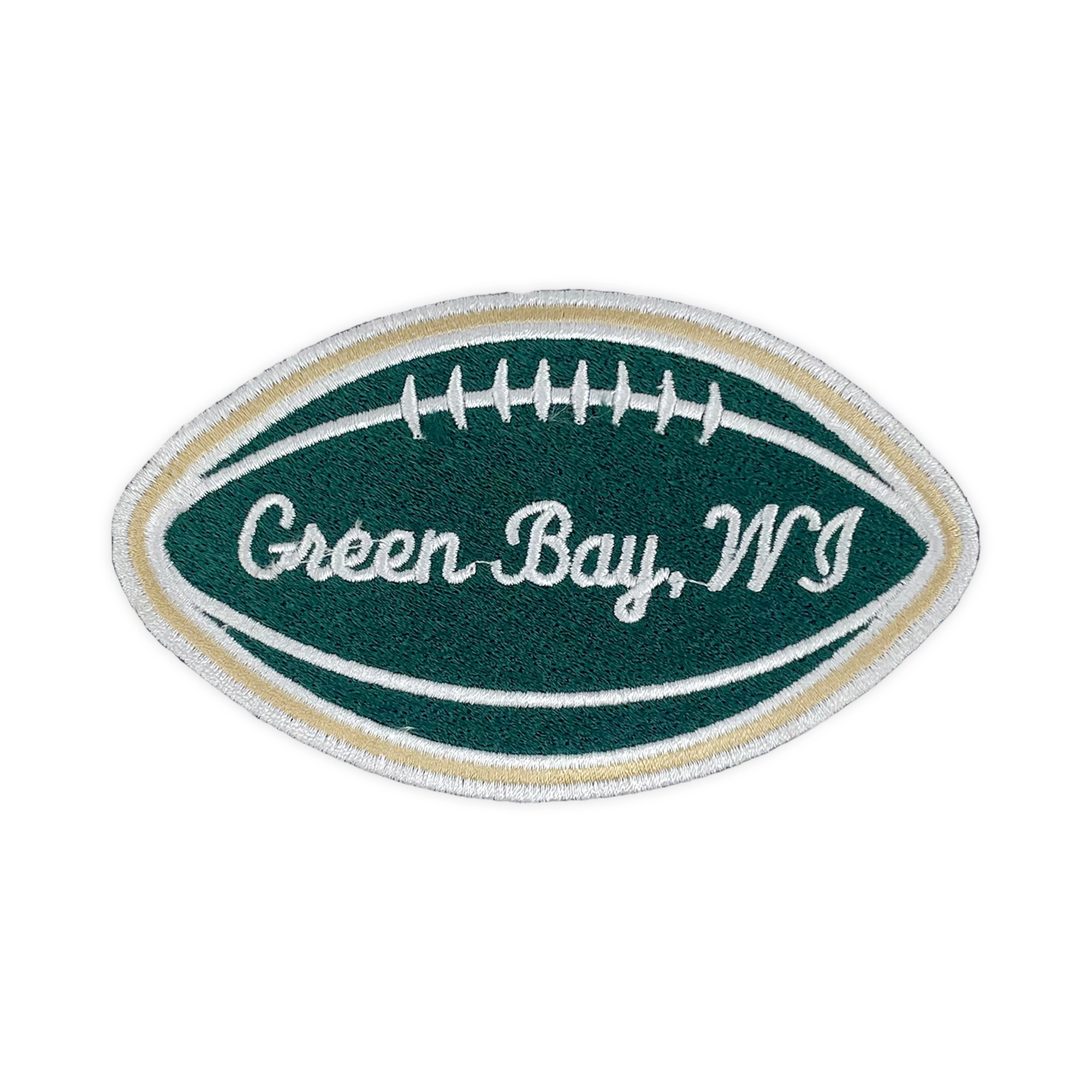 Green Bay WI Football Patch