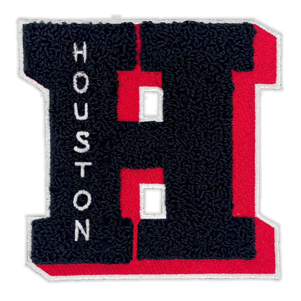 Houston Rockets 3D H Letter Patch